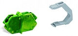 Проходные клеммы; 4 mm²; Шаг контактов 7 мм; 1-пол.; CAGE CLAMP®; 4,00 mm²; зеленые-желто