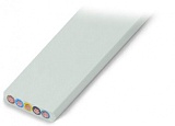 Плоский кабель; B2ca; 5G 16 мм²; безгалогенные; 3L + N + PE; 0,6/1 кВ; 16,00 mm²; светло-серые