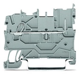 1-проводные / 1-контактные базовые клеммы; для DIN-рейки 35 x 15 и 35 x 7,5; Push-in CAGE CLAMP®; 1,00 mm²; синие