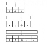 1-проводная вилка; CAGE CLAMP®; 2,5 мм²; Шаг контактов 5 мм; 5-пол.; Заземляющий контакт; 100% защита от неправильного подсоединения; зажимное кольцо; прямая маркировка; 2,50 mm²; светло-серые