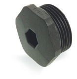 Заглушка; M25 x 1,5 с кольцевым уплотнением; Пластик; черные