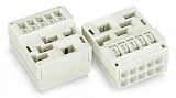 Опора для проводников; 5-пол.; 2,50 mm²; белые