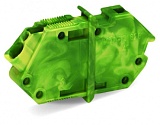 Проходные клеммы; 4 mm²; Шаг контактов 7 мм; 1-пол.; CAGE CLAMP®; 4,00 mm²; зеленые-желто