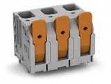 Клемма на печатную плату; рычаг; 16 мм²; Шаг контактов 15 мм; 5-пол.; Push-in CAGE CLAMP®; 16,00 mm²; серые