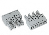 Разъем; 4-пол.; Код. B; 4,00 mm²; серые