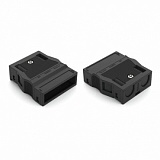 Корпус разгрузки натяжения; 4-пол.; для 2 кабелей; 5,0 – 9,0 мм; 55 mm; черные