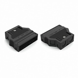 Корпус разгрузки натяжения; 5-пол.; для 2 кабелей; 5,0 – 9,0 мм; 55 mm; черные