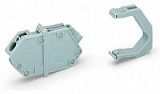 Проходные клеммы; 4 mm²; Шаг контактов 7 мм; 1-пол.; CAGE CLAMP®; 4,00 mm²; серые