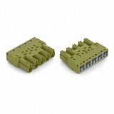 Штекер; 5-пол.; Код. B; 4,00 mm²; светло-зеленые
