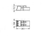 Штекер; 3-пол.; 1,50 mm²; светло-зеленые