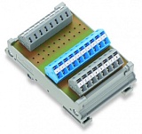 Модуль датчика/исполнительного устройства; 8-канальный дискретный выход; 2-проводное подключение; в монтажном держателе; 2,50 mm²