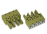 Разъем; 4-пол.; Код. B; 4,00 mm²; светло-зеленые
