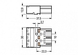Штекер; 3-пол.; Код. B; 4,00 mm²; светло-зеленые