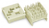 Опора для проводников, крышка; 5-пол.; 2,50 mm²; белые
