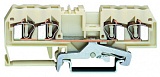 4-проводные экранированные клеммы; 4 mm²; центральная маркировка; для DIN-рейки 35 x 15 и 35 x 7,5; CAGE CLAMP®; 4,00 mm²; белые