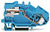 1-проводные клеммы с размыкателем нейтрали; 16 мм²; CAGE CLAMP®; 16,00 mm²; синие