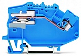 1-проводные клеммы с размыкателем нейтрали; 2,5 мм²; CAGE CLAMP®; 2,50 mm²; синие