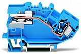 1-проводные клеммы с размыкателем нейтрали; 10 мм²; CAGE CLAMP®; 10,00 mm²; синие