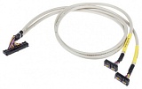 Кабель системы; для Omron CJ1W; 2 x 16 дискретных входов или выходов; Длина: 1 м; Поперечное сечение проводника 0,14 мм²