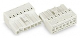 Розетка; 7-пол.; 2,50 mm²; белые