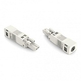 Разъем; с корпусом разгрузки натяжения; 2-пол.; Код. A; 1,50 mm²; белые
