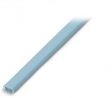 Плоский кабель; Eca; 2 x 1,5 мм²; PVC; 2 шины; 50 В; 1,50 mm²; светло-серые