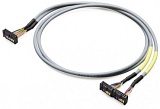 Кабель системы; для WAGO-I/O-SYSTEM, серия 750; 2 x 8 аналоговых входов или выходов; Длина: 2 м; Поперечное сечение проводника 0,14 мм²