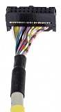 Соединительный кабель; 40-пол.; Съемный соединитель согл. DIN 41651; открытые; Длина: 3 м; Поперечное сечение проводника 0,14 мм²