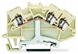3-проводные экранированные клеммы; 2,5 мм²; центральная маркировка; для DIN-рейки 35 x 15 и 35 x 7,5; CAGE CLAMP®; 2,50 mm²; белые