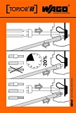 Наклейки для инструкции по использованию; для монтируемых на рейку клемм TOPJOB®S; Серии 2001/2002/2004/2006/2010/2016