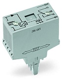 Модуль контроля тока; Переменный ток; Диапазон контроля: 1 A – 10 A; 1 перекл. контакт; светло-серые