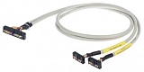 Кабель системы; для Rockwell Compact Logix; 2 x 16 дискретных входов; Длина: 1 м; Поперечное сечение проводника 0,14 мм²