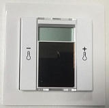Блок управления помещением SR06 LCD, радио, монтаж стене, EnOcean, 2 кнопки