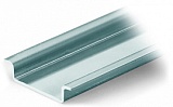 Стальная несущая рейка; 35 x 7,5 мм; толщиной 1 мм; длиной 2 м; неперфорированная; в соответствии с EN 60715; серебристые