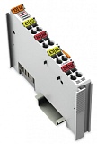 4-канальный модуль аналогового ввода; 4 – 20 мА; Несимметричный вход; 4 x 24 В