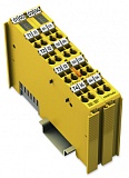 Отказоустойчивый 4/4-канальный дискретный вход/выход; тока; 0,5 А; PROFIsafe