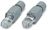 Соединитель ETHERNET RJ-45, IP20; ETHERNET 10/100 Мбит/с; для полевой сети