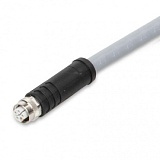 Кабель электропитания; Розетка M12L; прямая; 5-пол.; Длина: 2 м