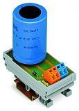 Модуль компонента с конденсатором; 1 шт.; Емкость: 10 мФ; Номинальное напряжение: 24 В пост.тока; 2,50 mm²; серые