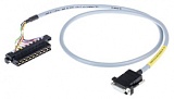 Кабель системы; для Rockwell Compact Logix; 4 аналоговых выхода; Длина: 1 м; Поперечное сечение проводника 0,25 мм²
