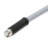 Кабель электропитания; Розетка M12L; прямая; 5-пол.; Длина: 10 м