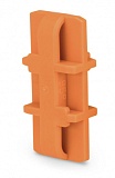 Фиксирующий элемент; для сильноточных клемм 95 мм²; оранжевые