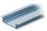 Алюминиевая несущая рейка; 35 x 8,2 мм; толщиной 1,6 мм; длиной 2 м; неперфорированная; аналогично EN 60715; серебристые