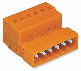 1-проводная вилка; CAGE CLAMP®; 2,5 мм²; Шаг контактов 5,08 мм; 16-пол.; 2,50 mm²; оранжевые